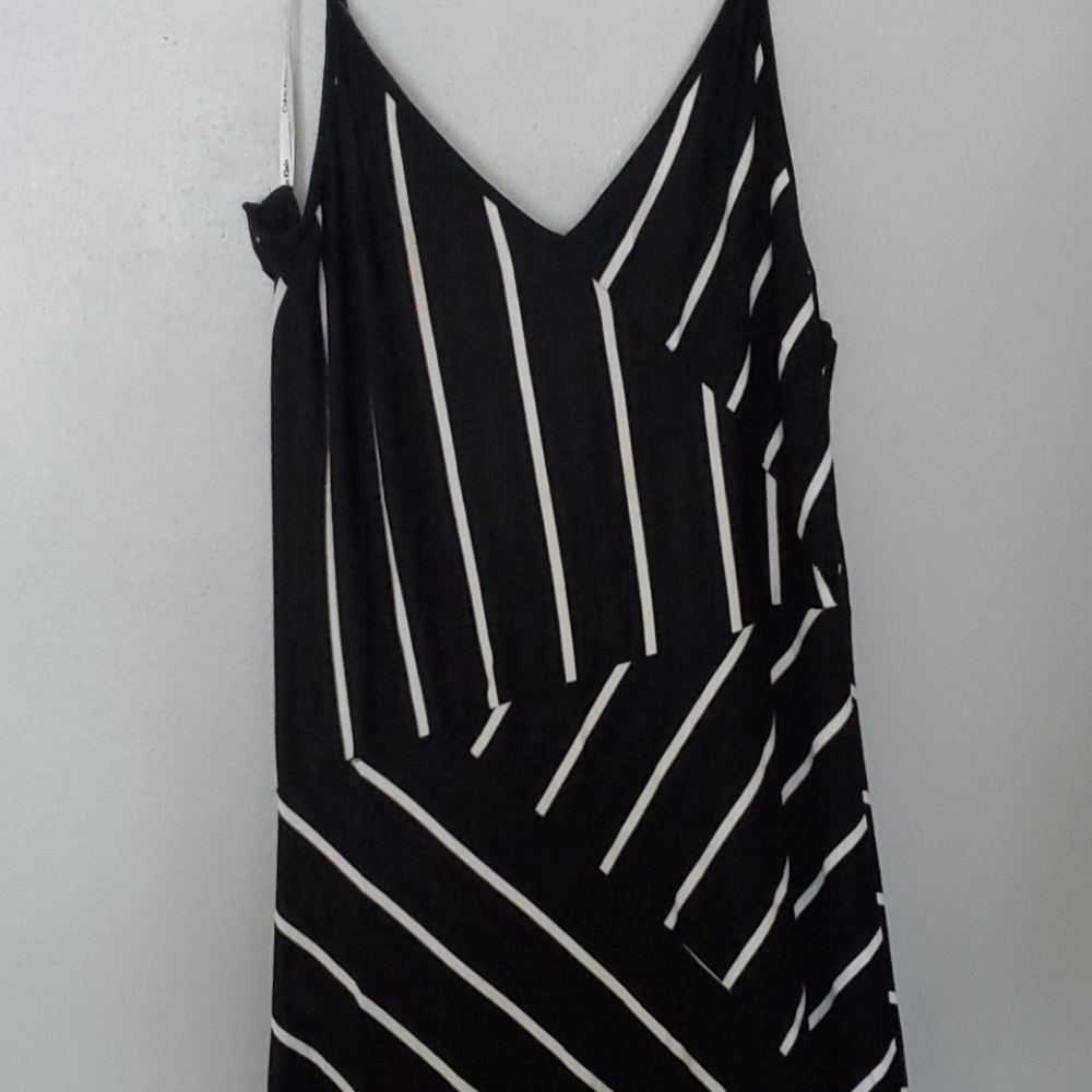 Floor length Calvin Klein dress